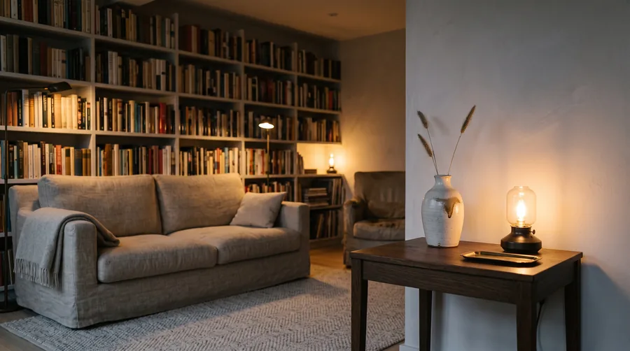 Four lamps beat one sofa