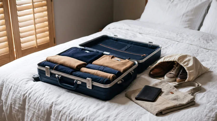 Ten days, one bag, fourteen pieces